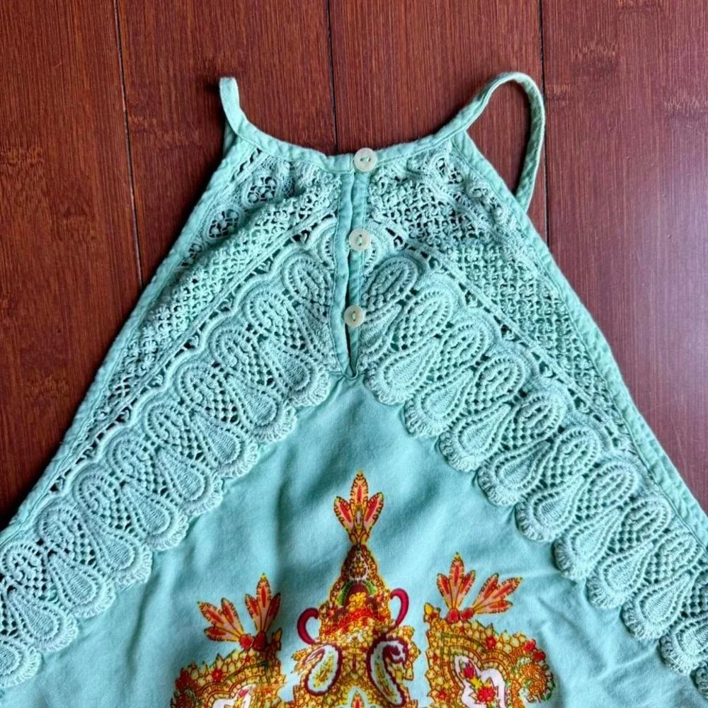 Free People Shea Printed Trapeze‎ Dress